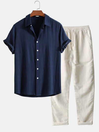 James | Linen Summer Set for Men