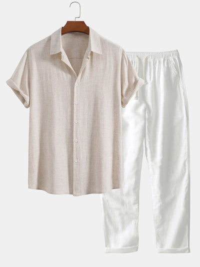 James | Linen Summer Set for Men