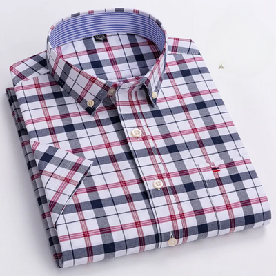 Peterson - Classic Cotton Shirt With Pattern