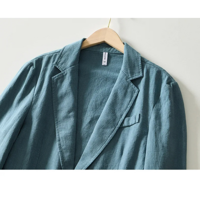 Miles | Cotton-Linen Blazer