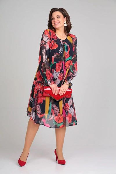 EVIE | COMFORTABLE PLUS SIZE ELEGANT DRESS