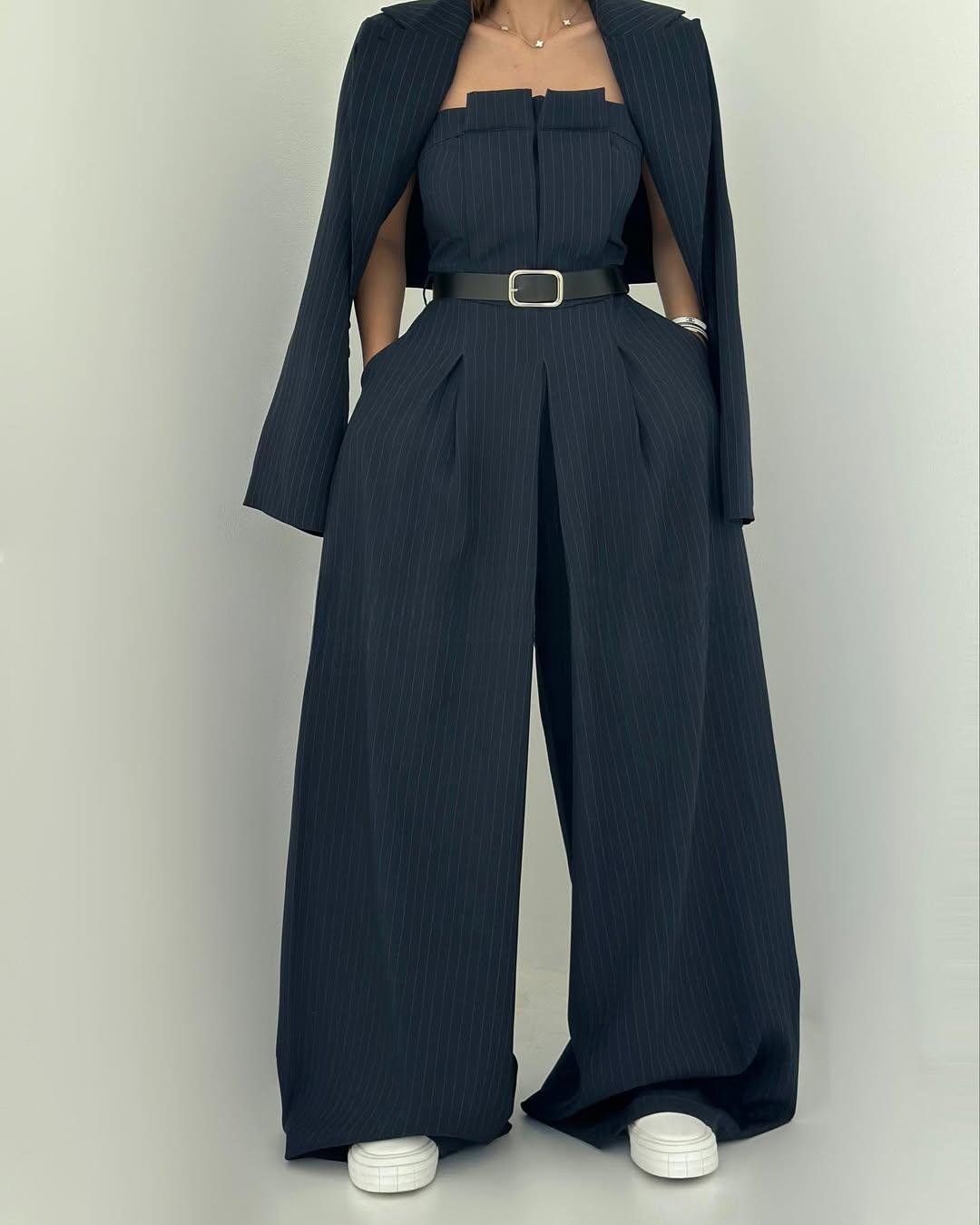 Eclat™ - Women's Bustier Set + Jacket – Elegant & Trendy Style