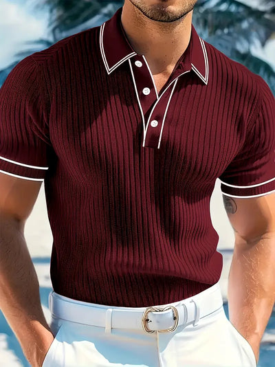 Maxwell Polo — Tailored Structure, Mediterranean Flair