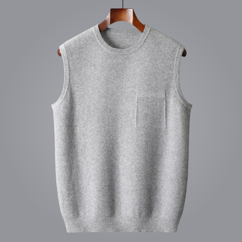 Lauro Cashmere Knit Vest