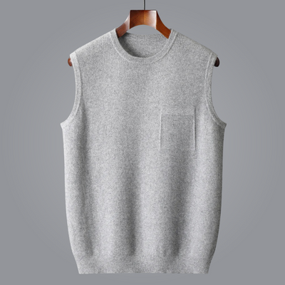 Lauro Cashmere Knit Vest