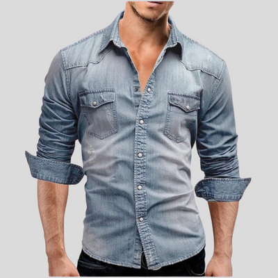 LEX | MODERN DENIM BLOUSE
