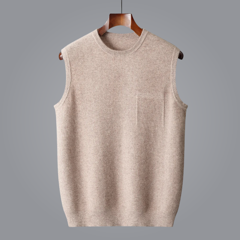 Lauro Cashmere Knit Vest