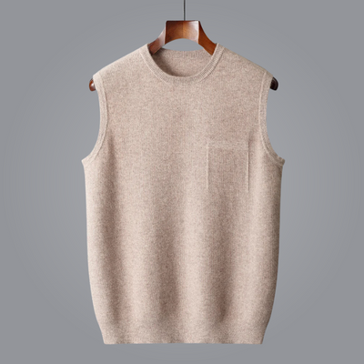 Lauro Cashmere Knit Vest