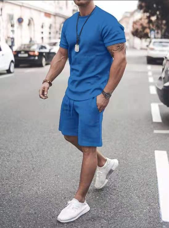 Stylish Men's Shorts and T-Shirt Set | Comfortable Casual Wear