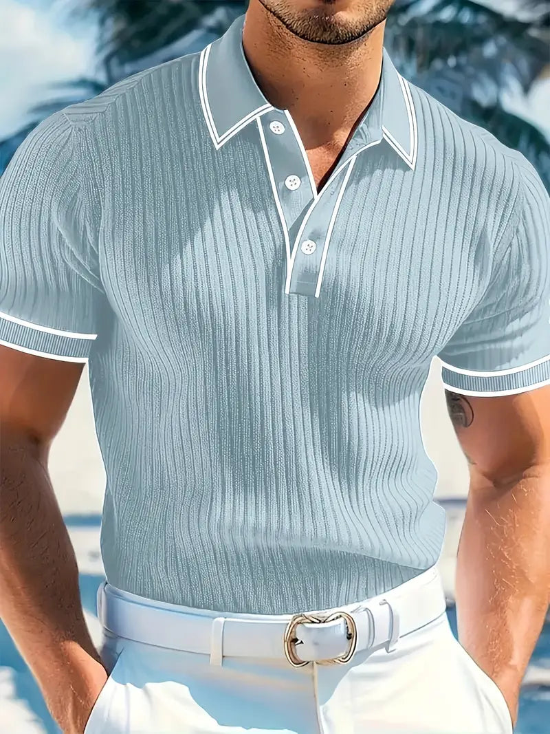 Maxwell Polo — Tailored Structure, Mediterranean Flair