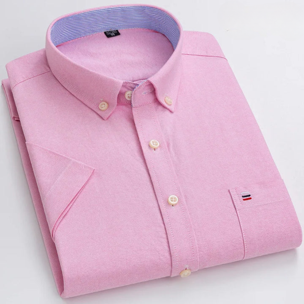Peterson - Classic Cotton Shirt With Pattern