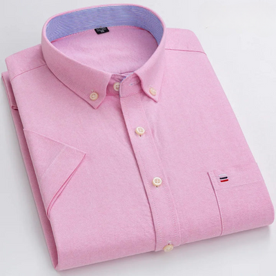 Peterson - Classic Cotton Shirt With Pattern