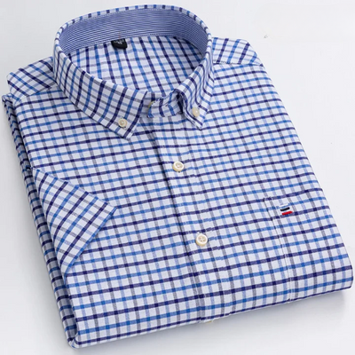Peterson - Classic Cotton Shirt With Pattern