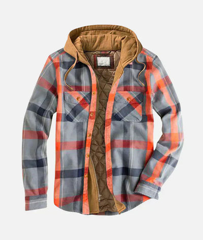 GLENN | PATCHWORK CHECKED JACKET