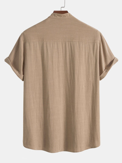 Eden | Men's Linen Polo Shirt and Pants Set
