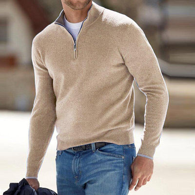 Oliver | Premium Zip-Up Sweater For Men