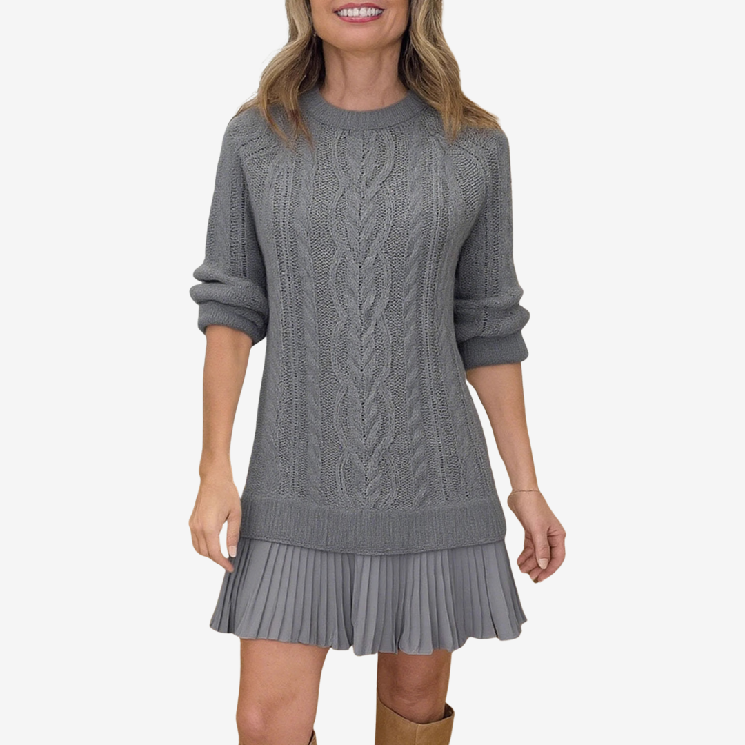 Gaëlle™ Knitted Jumper Dress
