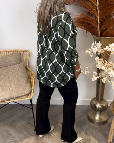 FELICIANA | CASUAL BLOUSE WITH PATTERN
