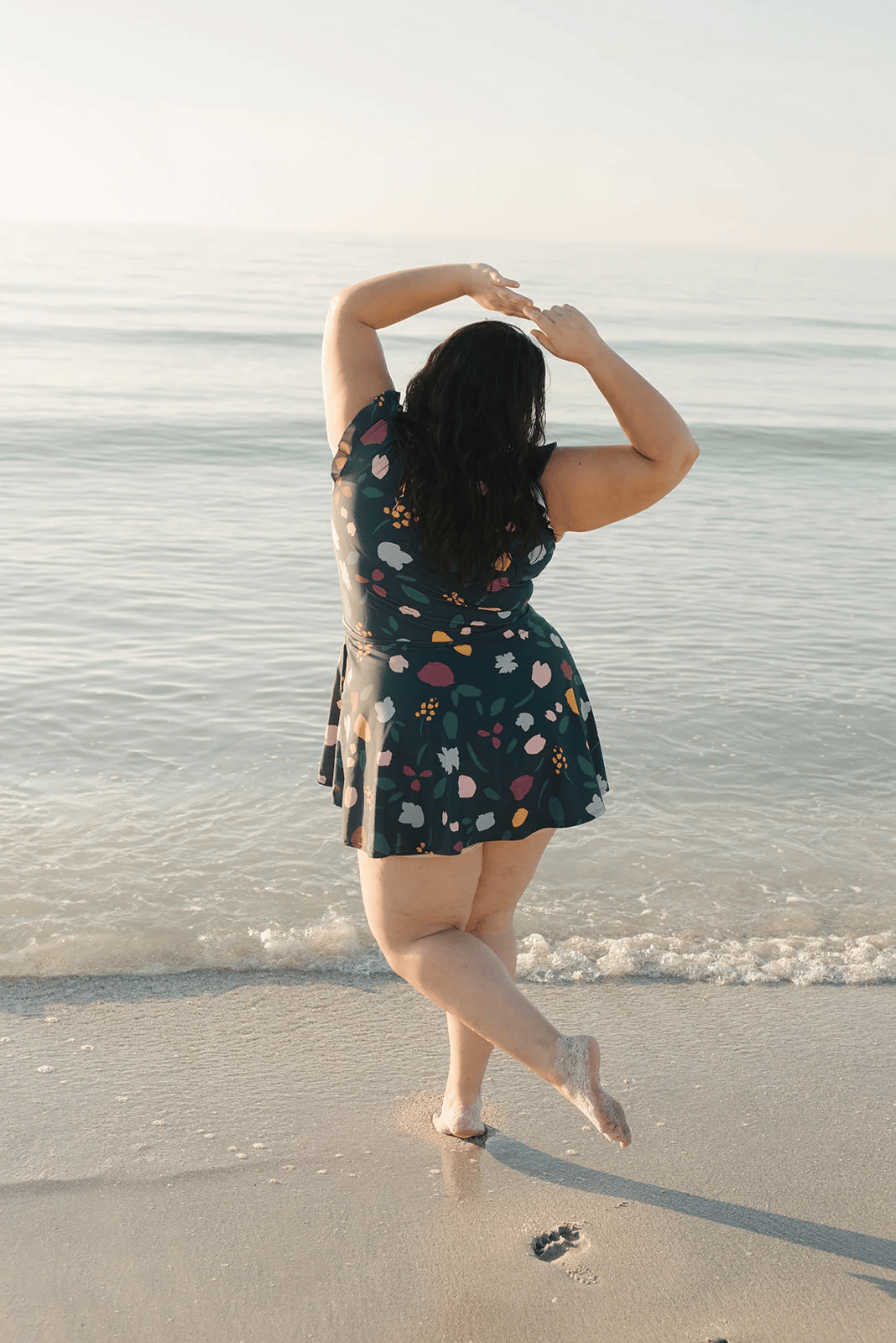 MARGARET | BATHING SUIT WITH RUFFLES AND BREAST SUPPORT