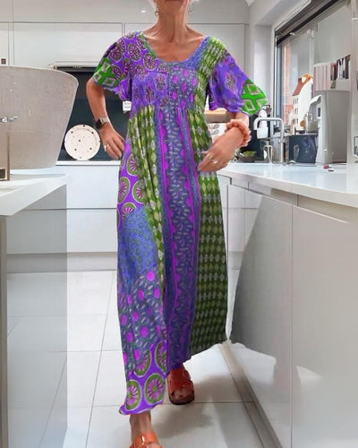 MELANIA | COLOURFUL BOHEMIAN DRESS