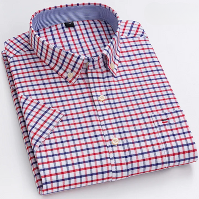 Peterson - Classic Cotton Shirt With Pattern