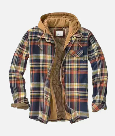 GLENN | PATCHWORK CHECKED JACKET