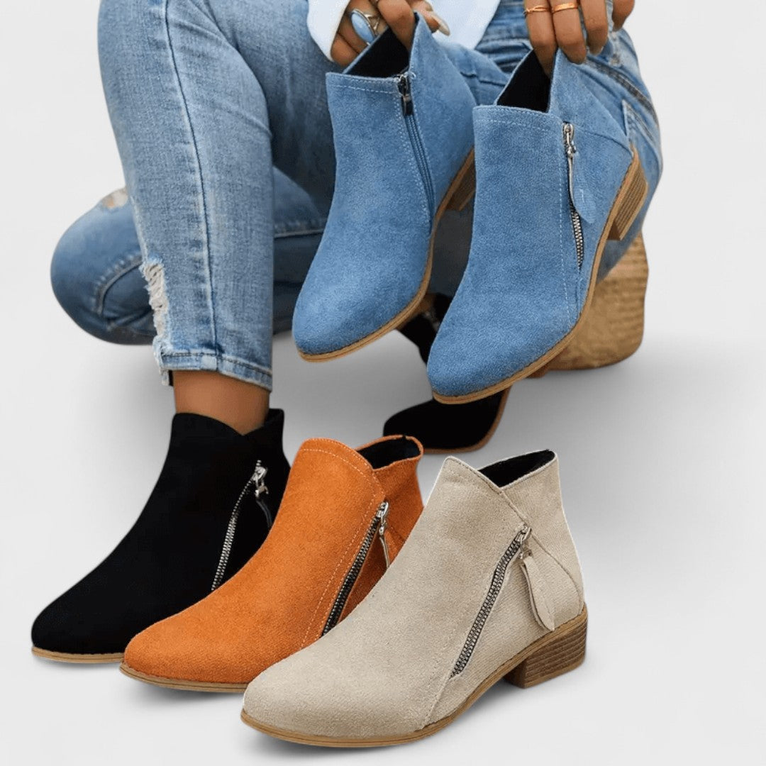 Fiora - Vintage Classic Style Boots