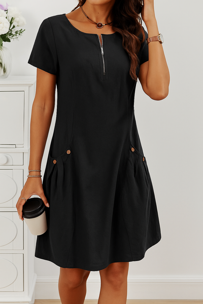RUMI | ELEGANT DRESS WITH POCKETS