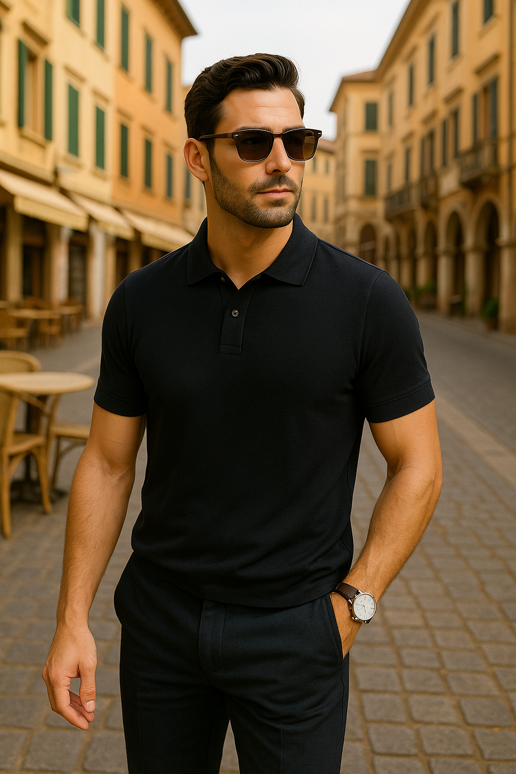 Nate - Stylish Casual Polo Shirt