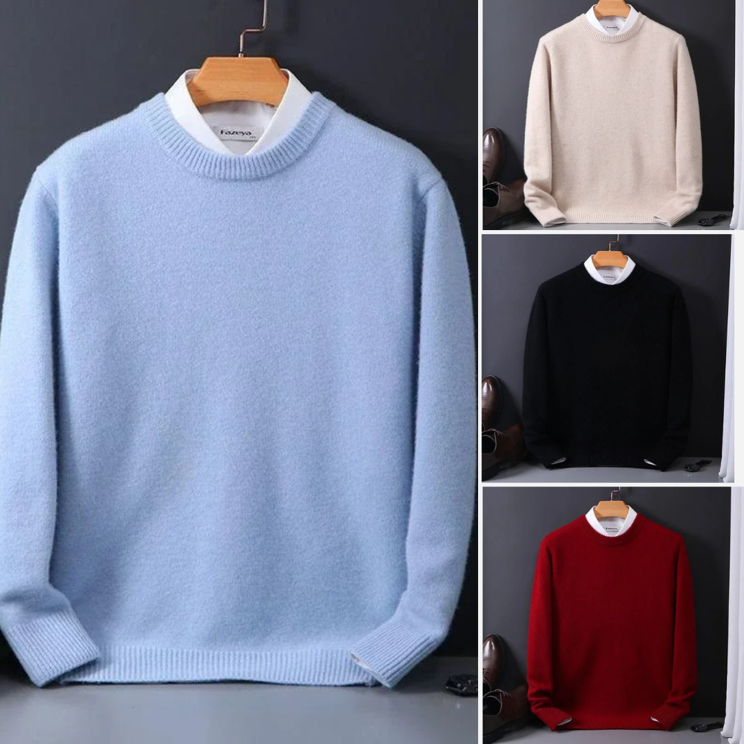 Thierry | Cashmere Round Neck Jumper