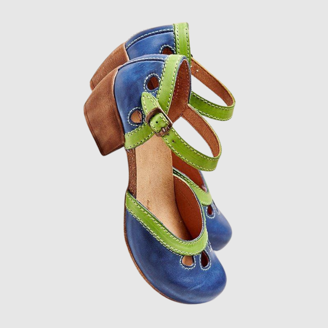Carla | Elegant orthopedic leather sandals