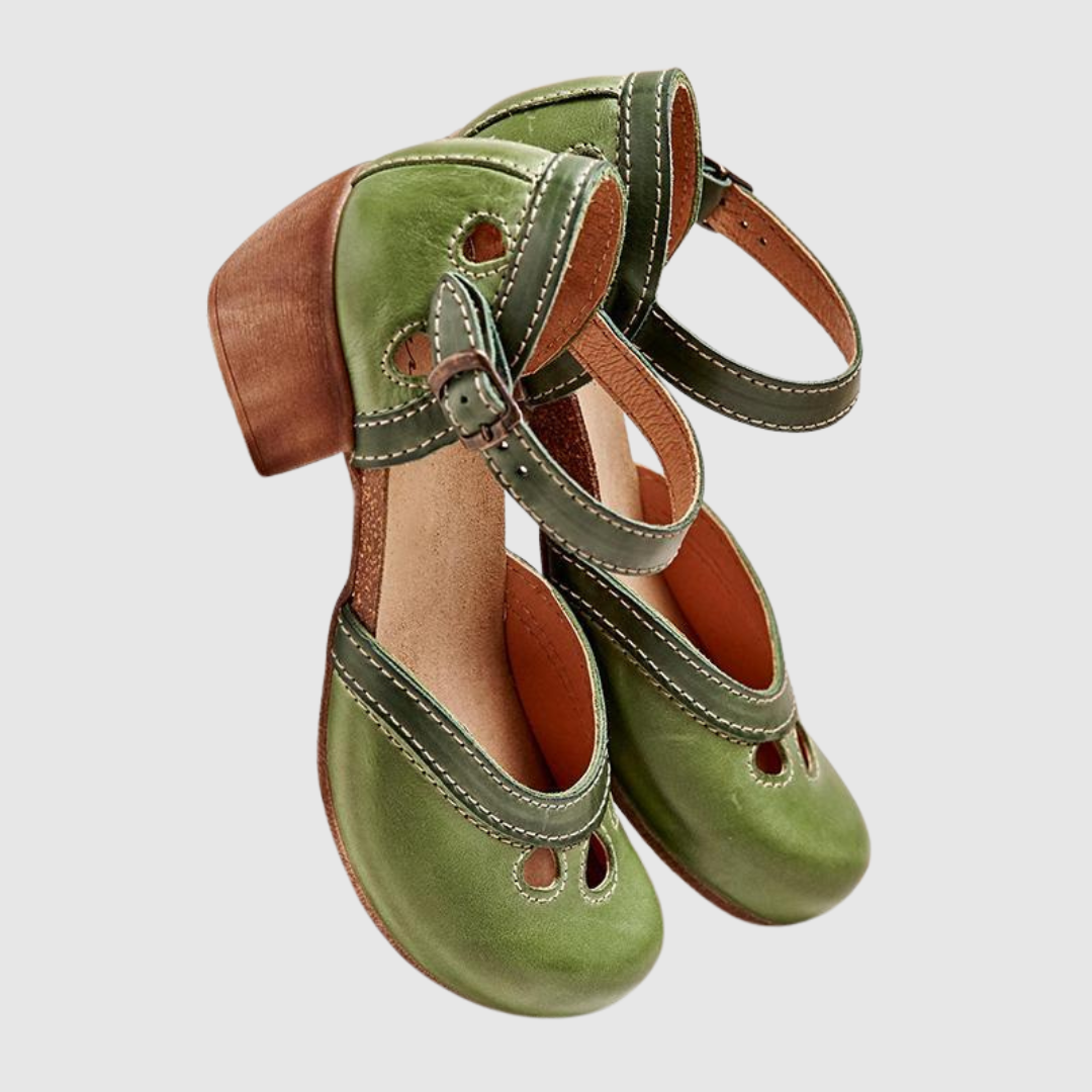 Carla | Elegant orthopedic leather sandals