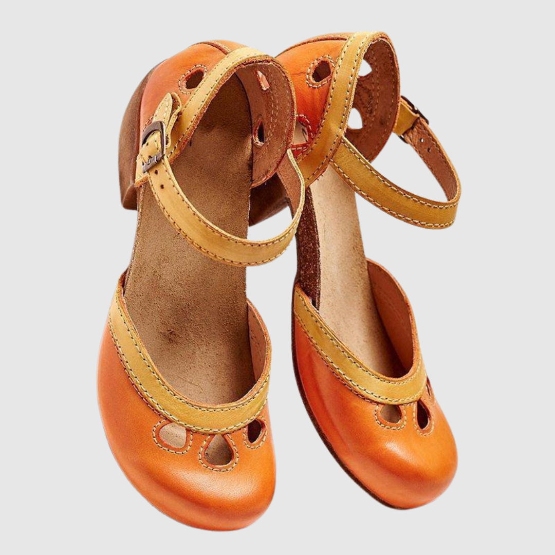 Carla | Elegant orthopedic leather sandals