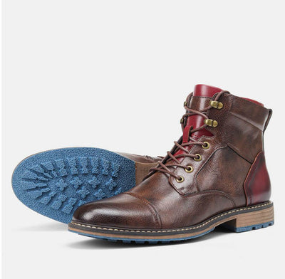 EDWARD - CLASSIC LEATHER OXFORD BOOTS