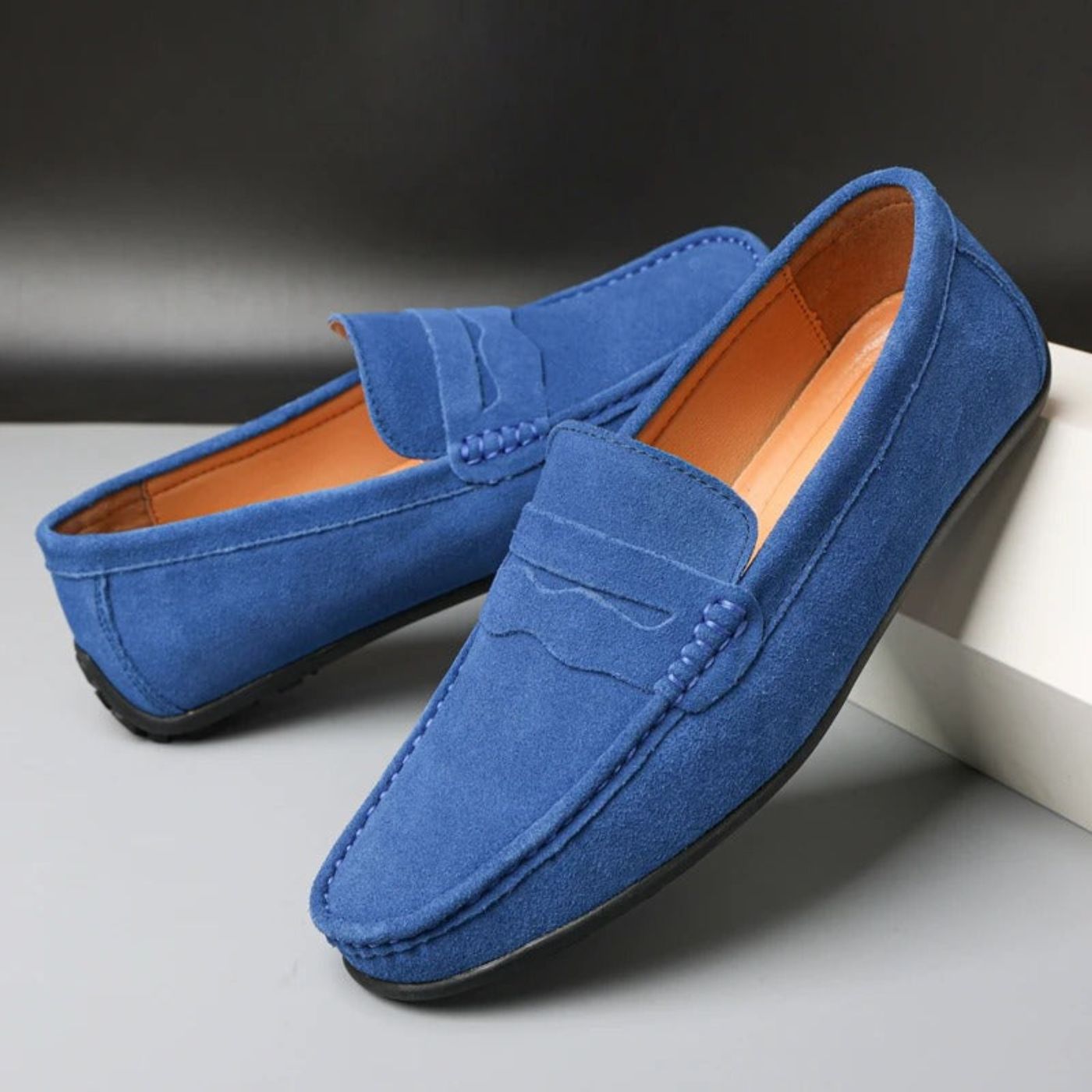 Brunetti's - Soft Suede Loafers