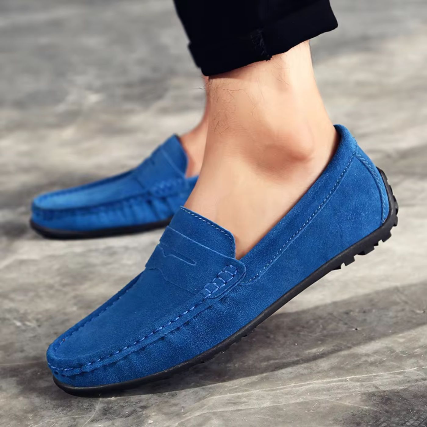 Brunetti's - Soft Suede Loafers