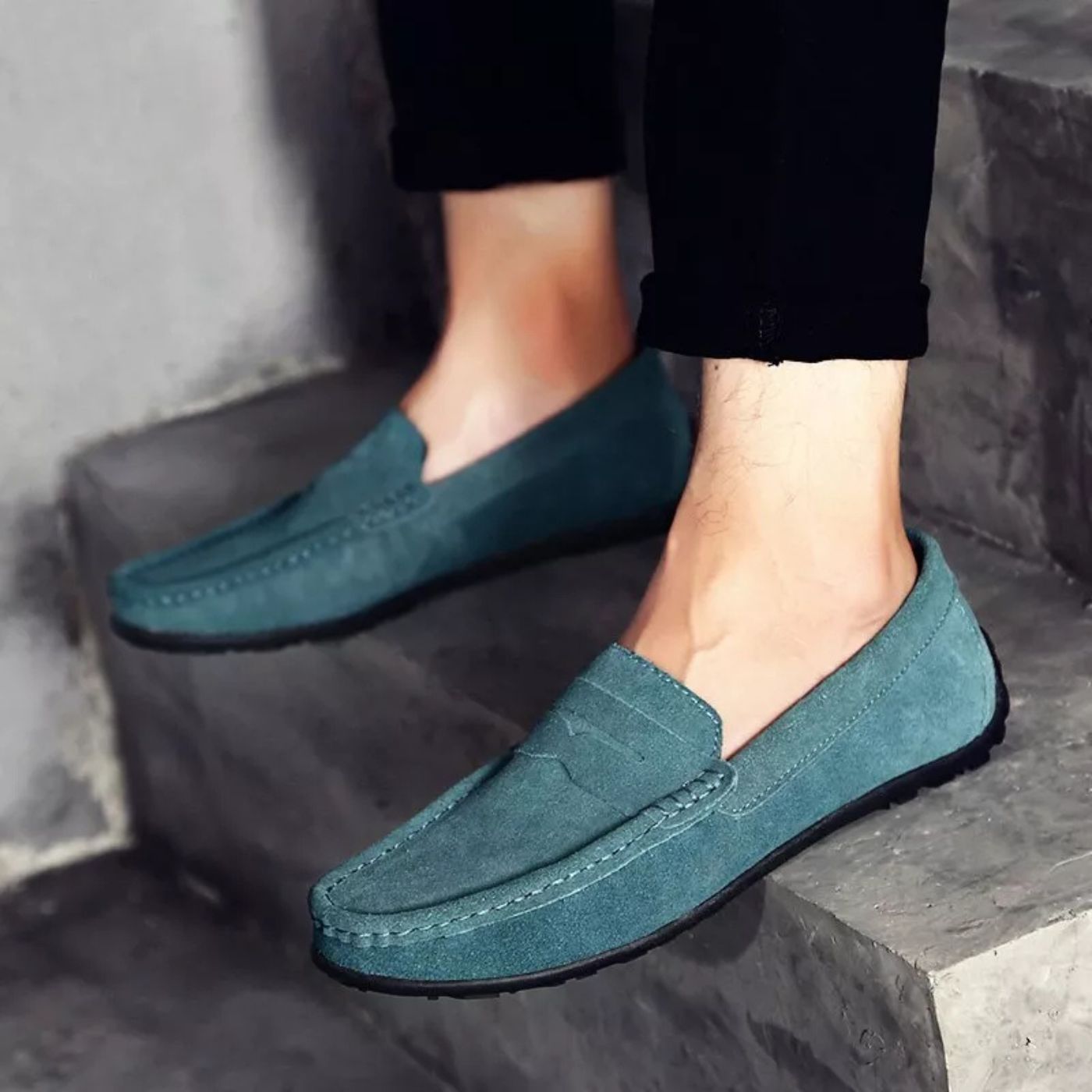 Brunetti's - Soft Suede Loafers