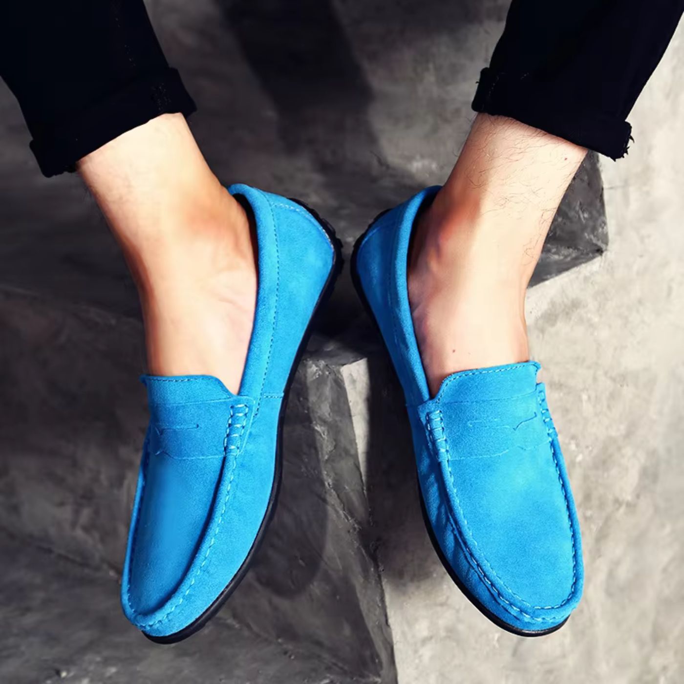 Brunetti's - Soft Suede Loafers
