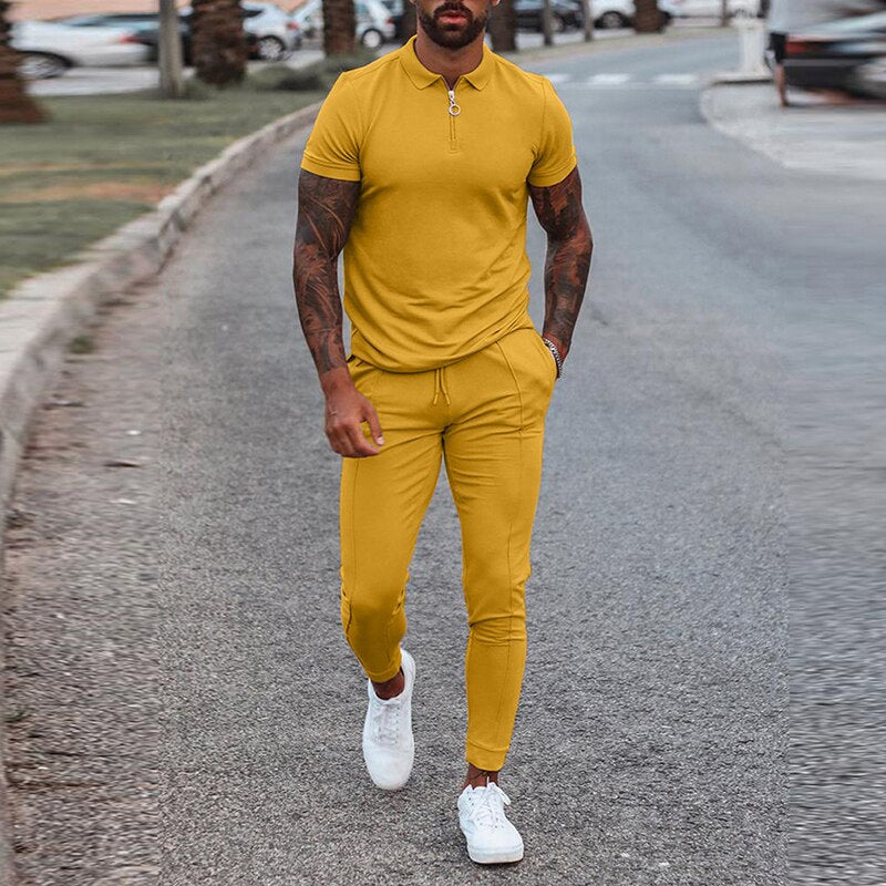 Men's Comfortable Leisure Outfit Set