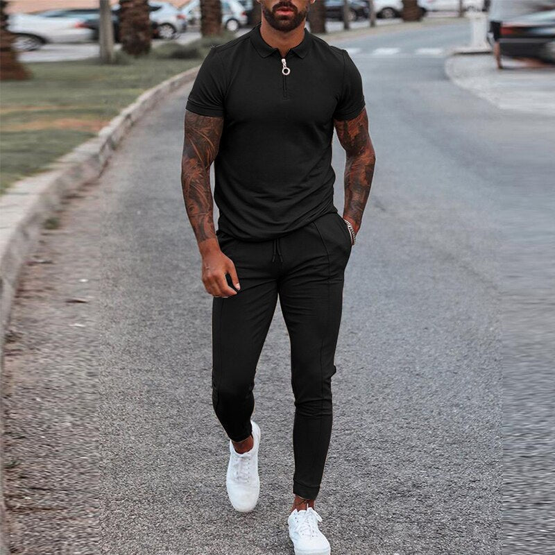 Men's Comfortable Leisure Outfit Set