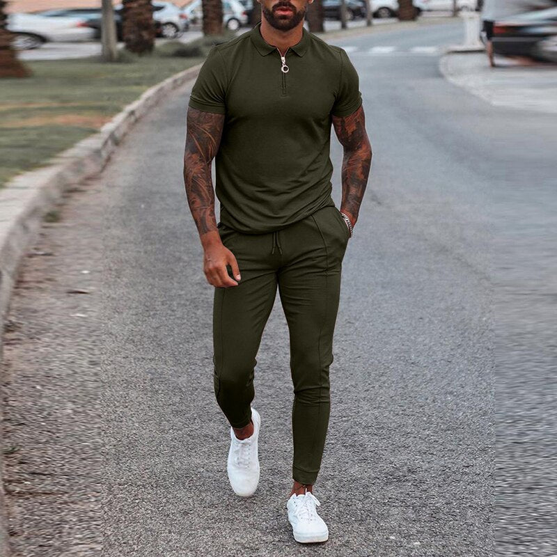 Men's Comfortable Leisure Outfit Set