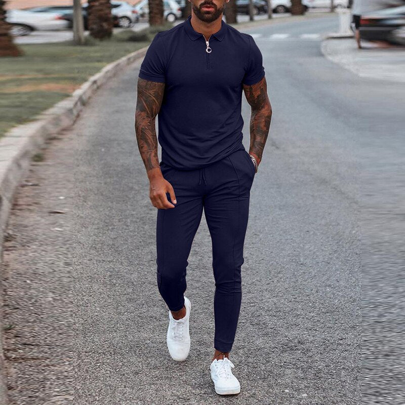 Men's Comfortable Leisure Outfit Set