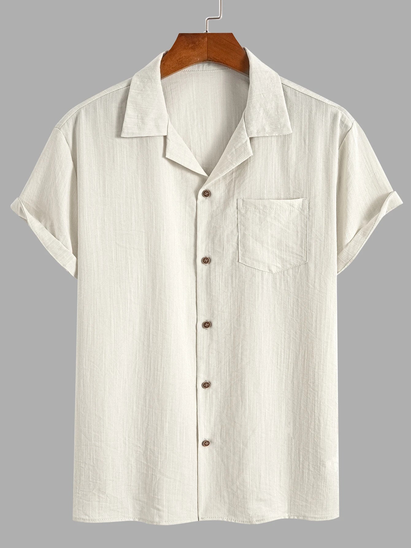 Men's Linen Two-Piece Set
