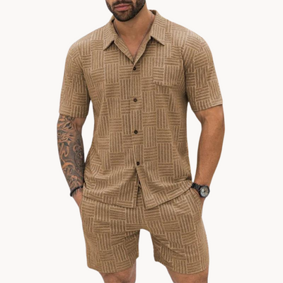 Men's Resort Shirt and Short Set