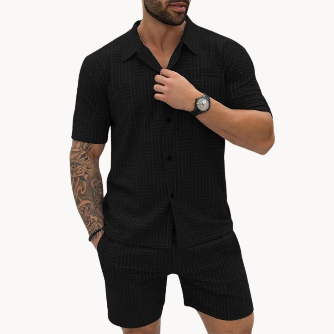 Men's Resort Shirt and Short Set