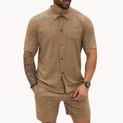 Men's Resort Shirt and Short Set