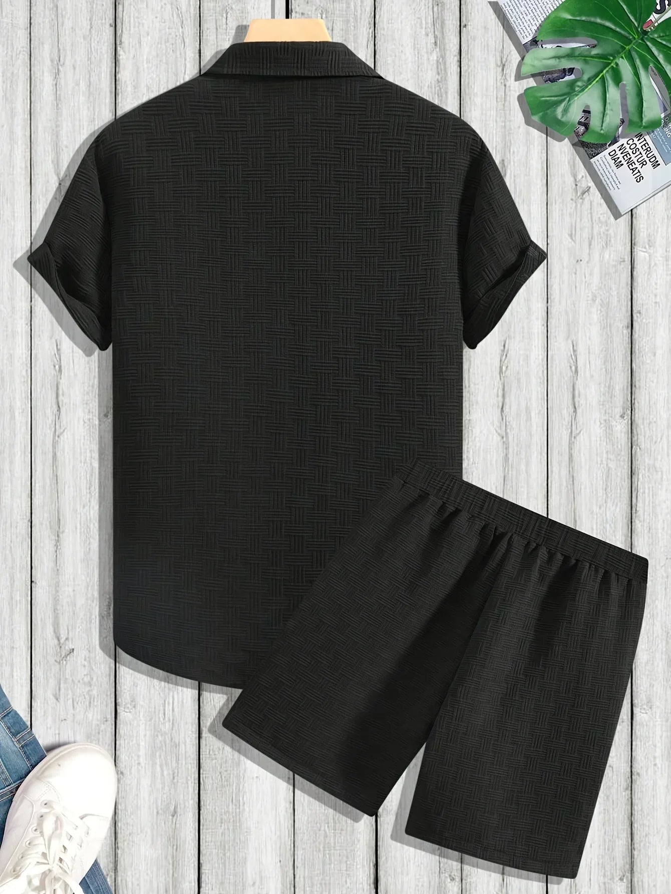Men's Summer Two-Piece Outfit Set