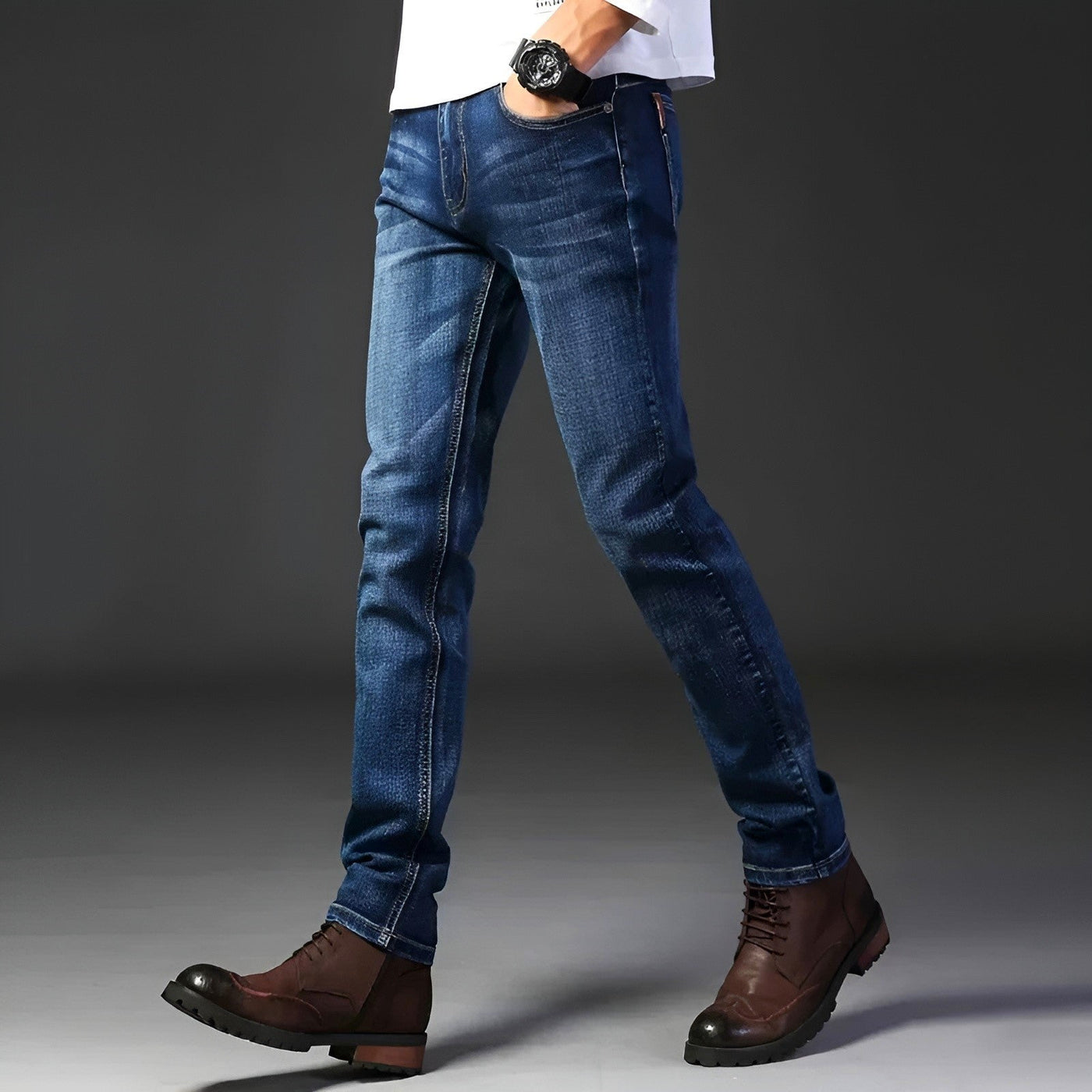 Rivet & Stitch Co. Washed Stone Denim