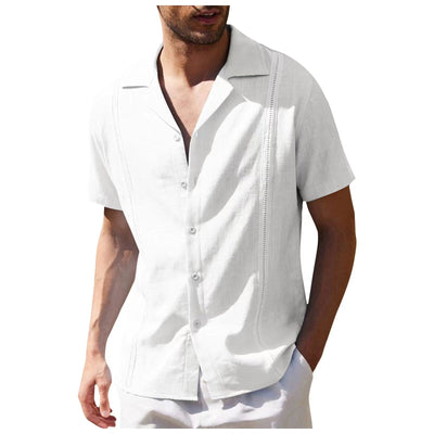 Men's Cotton Casual Beach Shirt