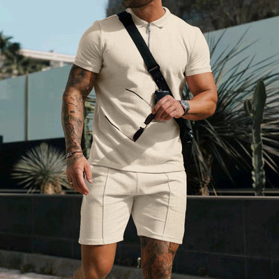 Men's Cotton Polo Outfit Set